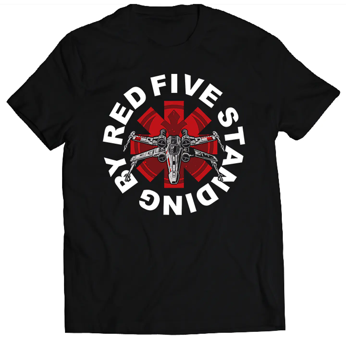 Polera Star Wars - Red Five Standing By | Rock 1