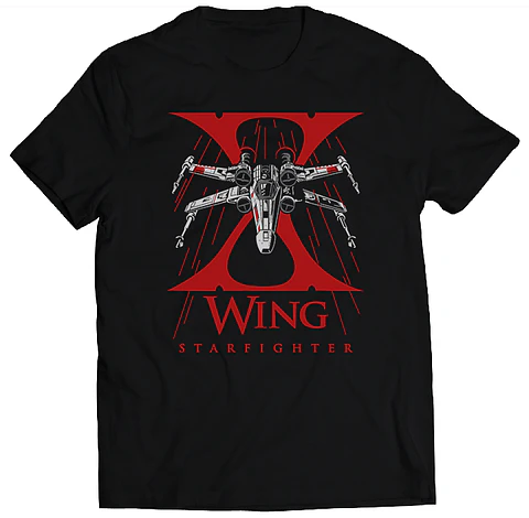 Polera Star Wars - Wing Starfighter | Estilo Exclusivo