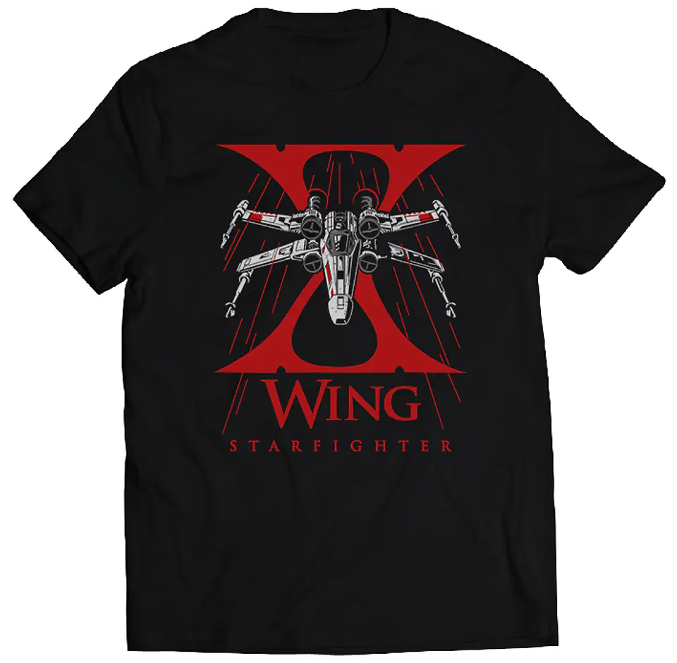 Polera Star Wars - Wing Starfighter | Estilo Exclusivo 1