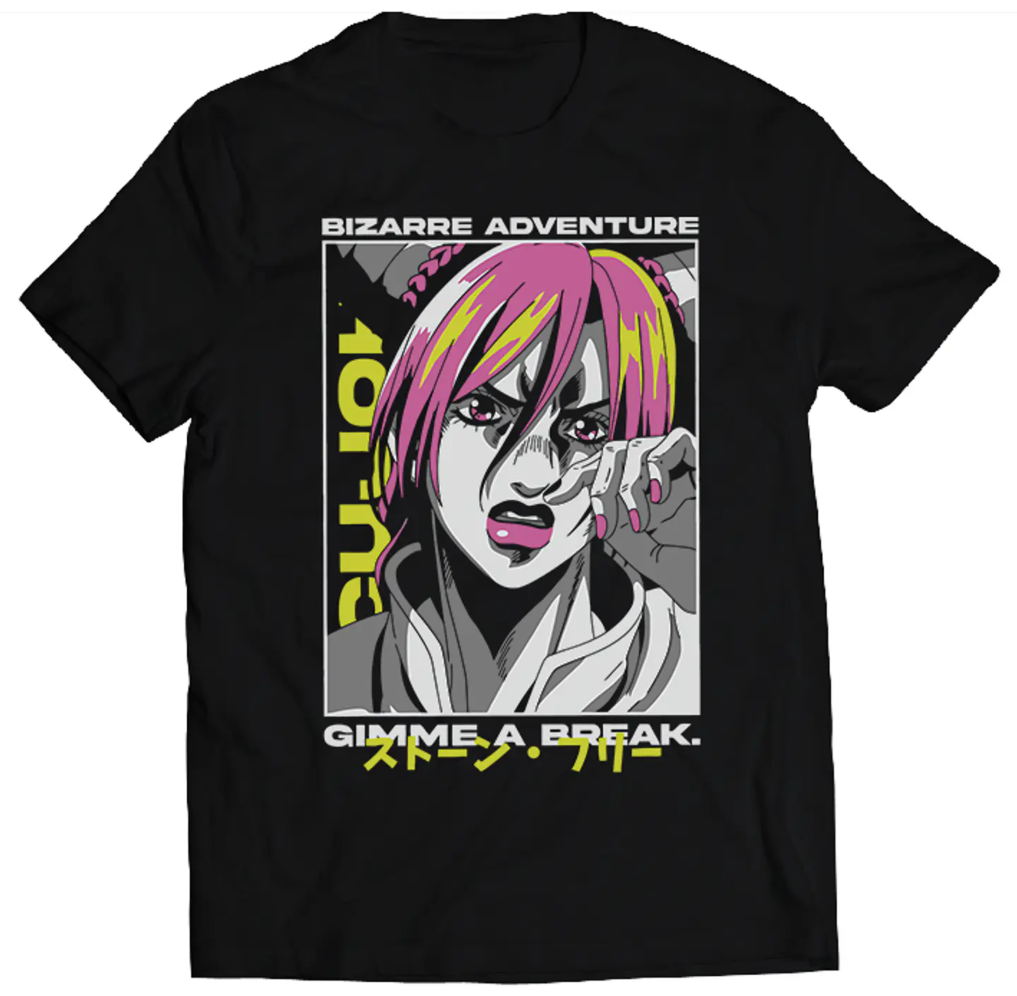 Polera Jojo's Bizarre Adventure - Jolyne Gimme a Break | Anime Japonés 1