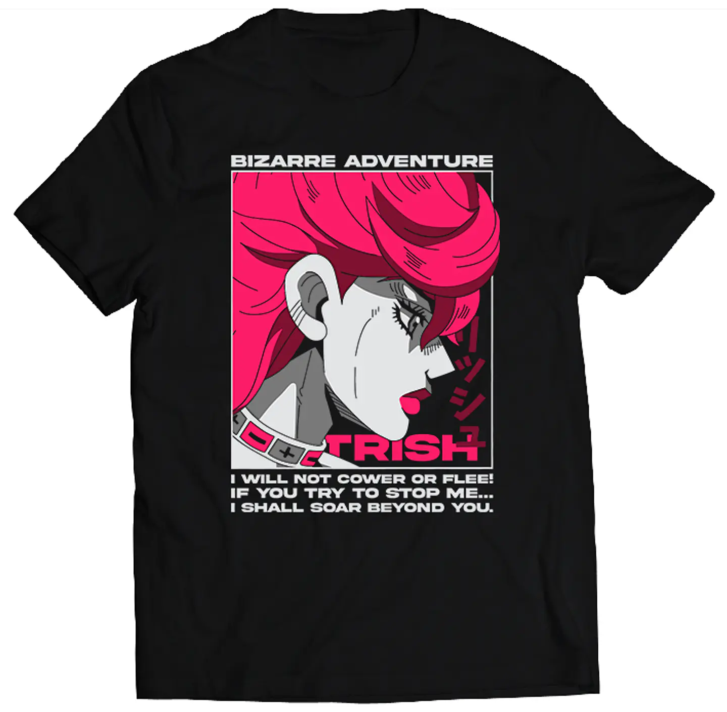Polera Jojo's Bizarre Adventure - Trish | Anime Japonés 1