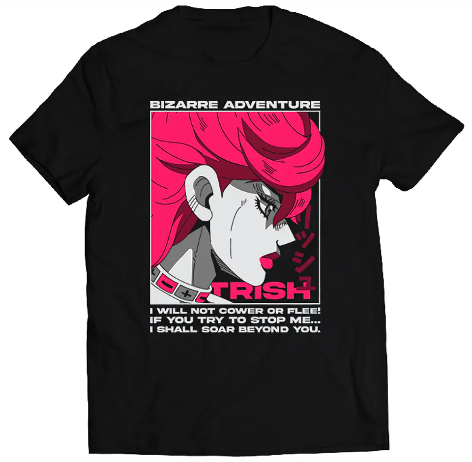 Polera Jojo's Bizarre Adventure - Trish | Anime Japonés 1