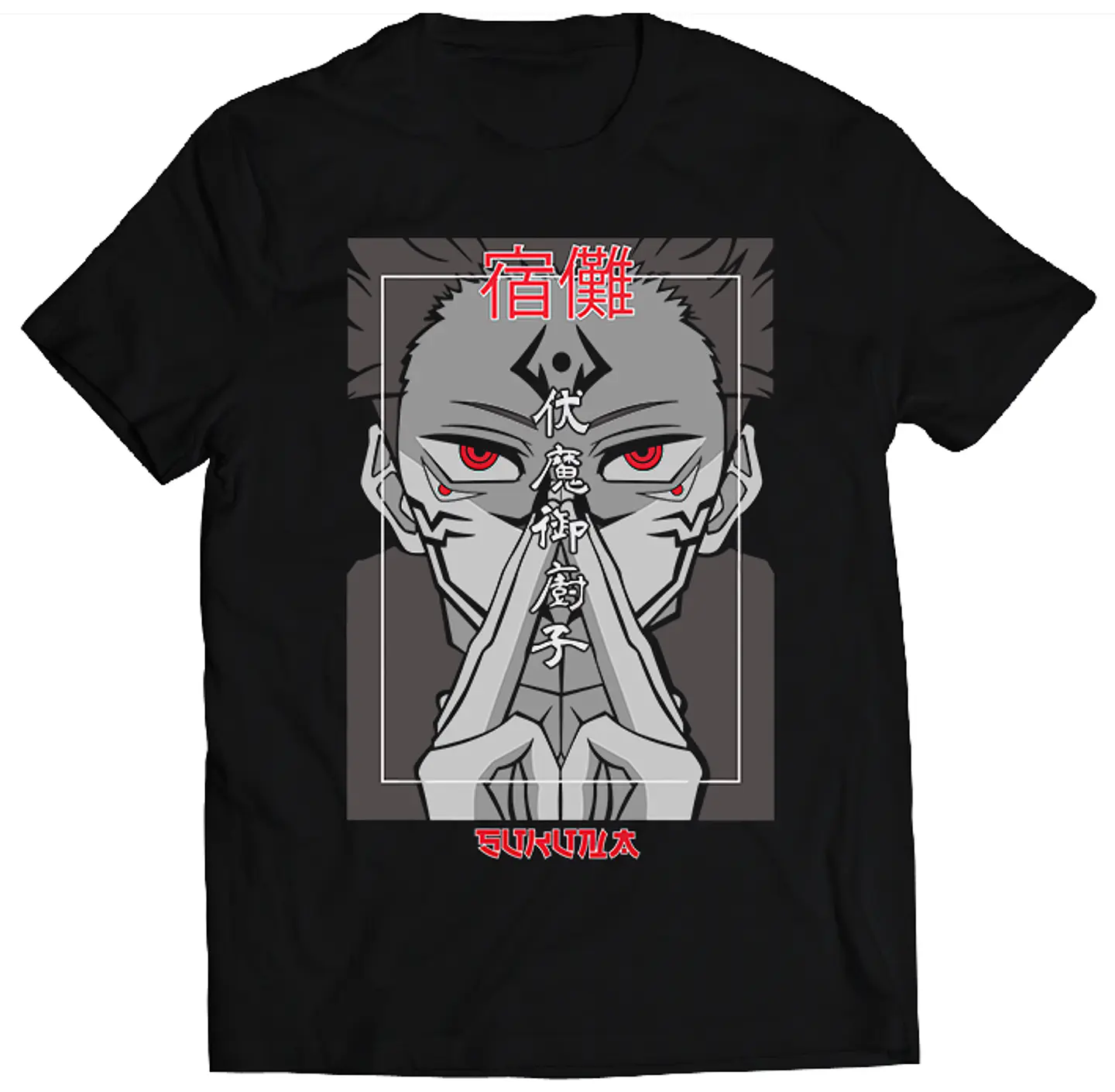 Polera Jujutsu Kaisen - Sukuna | Anime Japonés 1