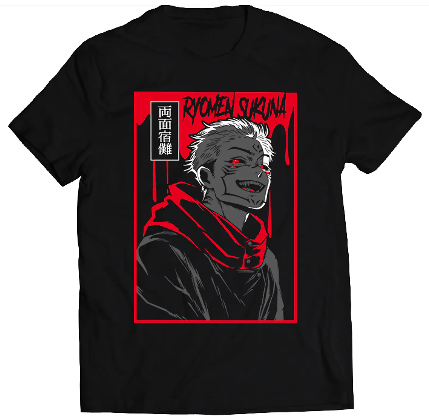 Polera Jujutsu Kaisen - Ryomen Sukuna | Anime Japonés 1