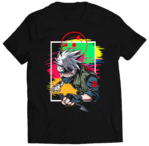 Polera Naruto - Kakashi Color | Anime Japonés