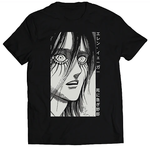 Polera Shingeki no Kyojin - Eren | Anime Japonés