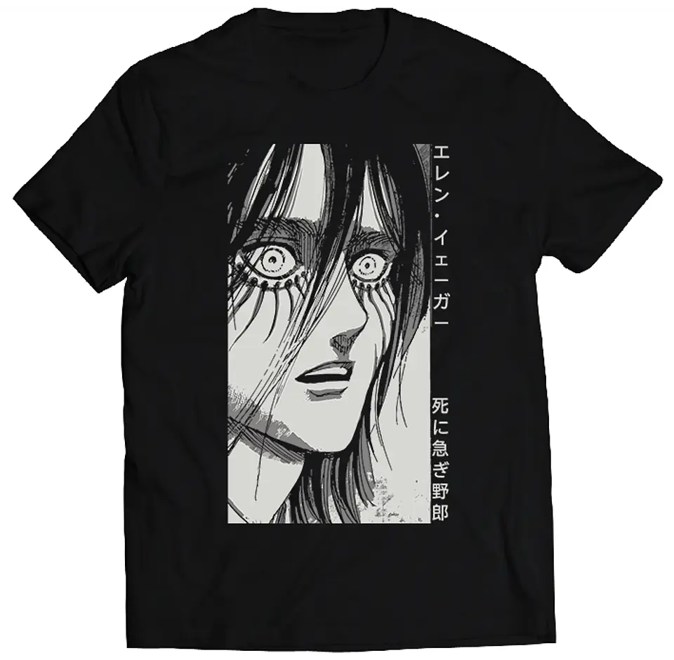 Polera Shingeki no Kyojin - Eren | Anime Japonés 1