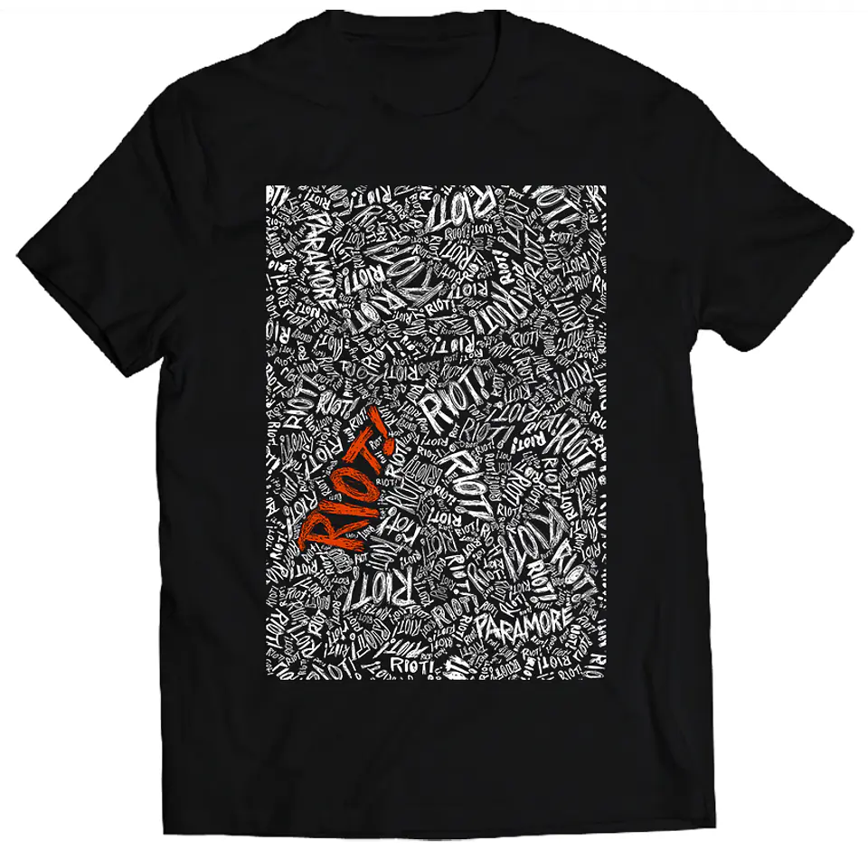 Polera Paramore - RIOT! | Indie Rock 1