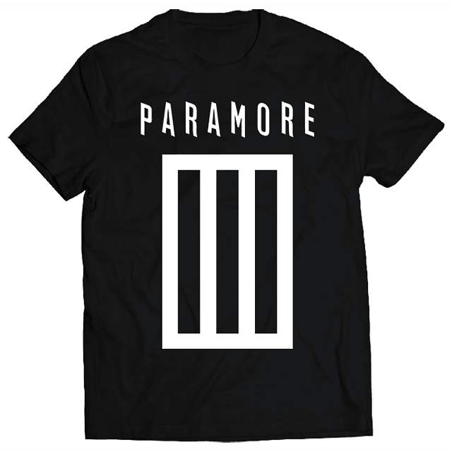 Polera Paramore - Logo