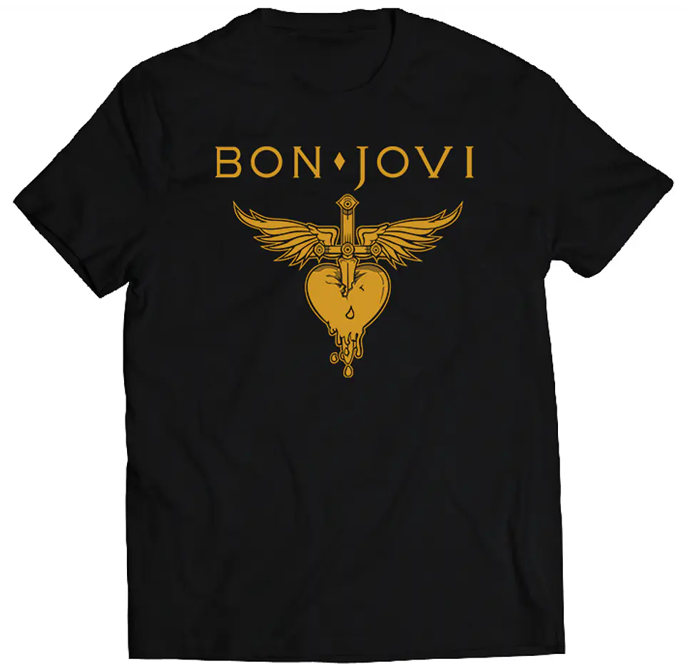 Polera Bon Jovi - Corazón | Rock 1