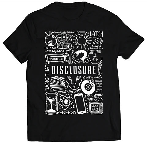 Polera Disclosure - Temazos White | Música