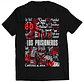 Polera Los Prisioneros - Temazos Rojo/Plomo | Rock - Miniatura 1