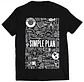 Polera Simple Plan - Temazos White | Música Pop - Miniatura 1