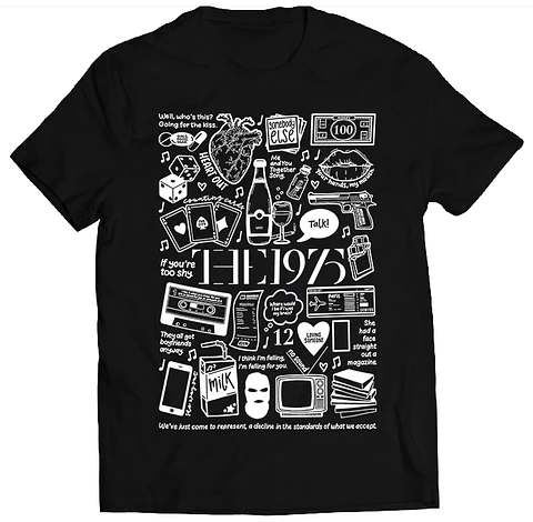 Polera The 1975 - Temazos White | Indie Rock