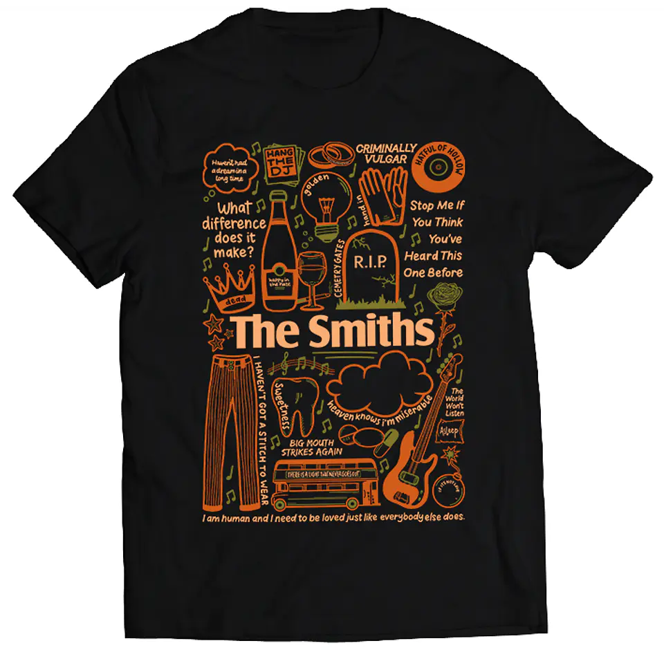 Polera The Smiths - Temazos Color | Rock 1