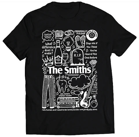 Polera The Smiths - Temazos White | Rock