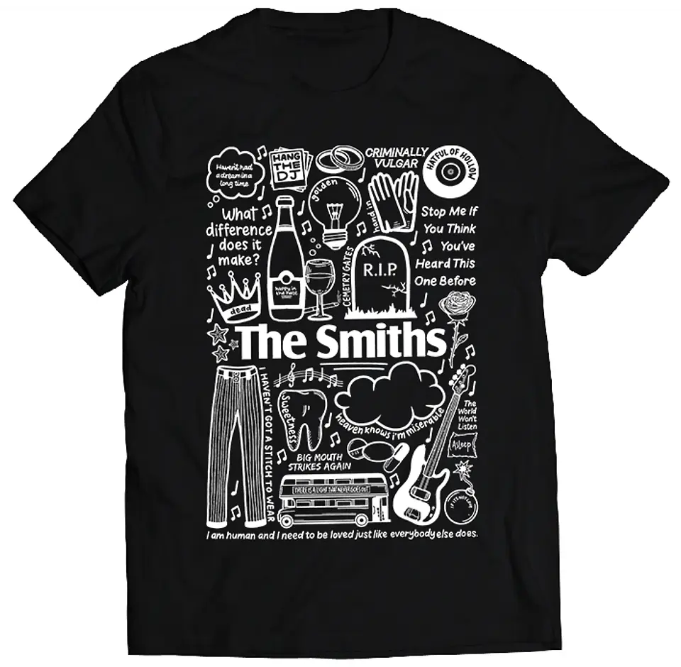 Polera The Smiths - Temazos White | Rock 1