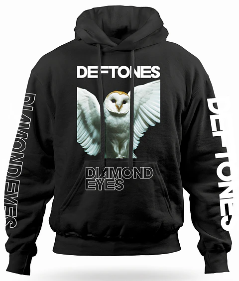 Polerón Canguro Deftones - Diamond Eyes (FULL MANGAS) | Metal