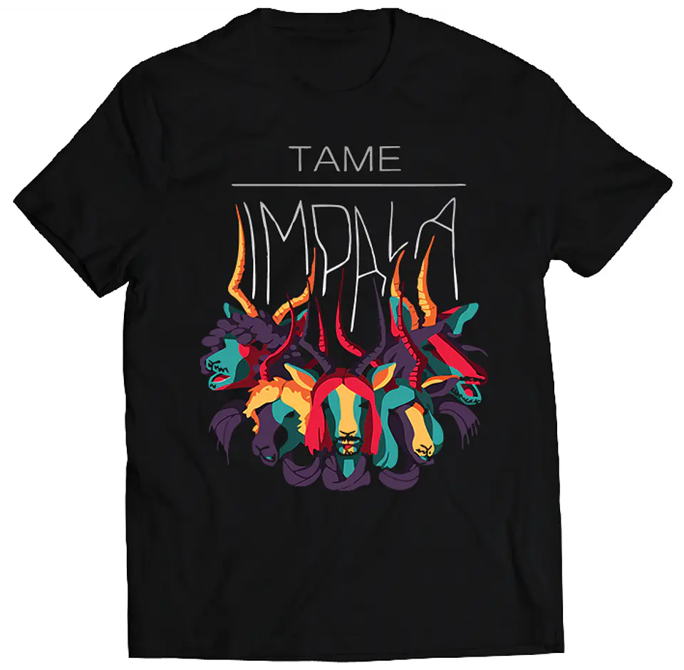 Polera Tame Impala - Goat Band | Indie Rock 1