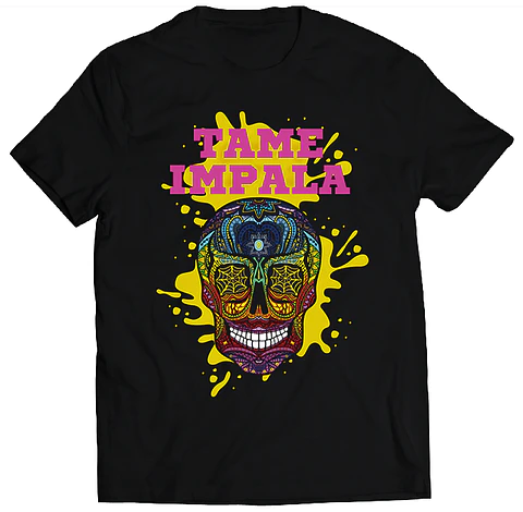 Polera Tame Impala - Calavera | Indie Rock