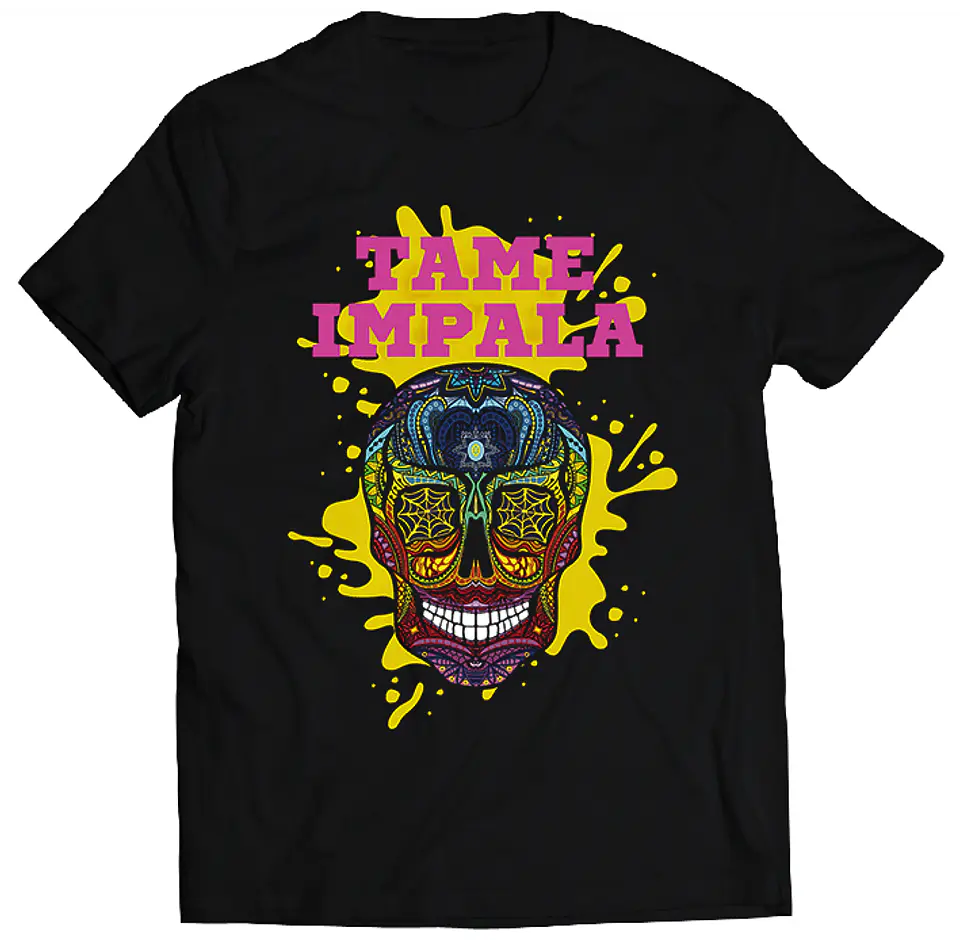 Polera Tame Impala - Calavera | Indie Rock 1