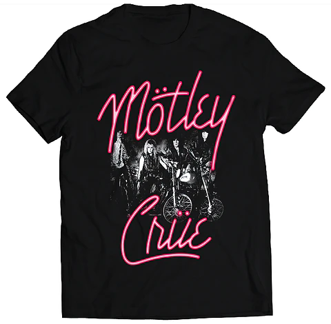 Polera Mötley Crüe - Neon Lights | Metal