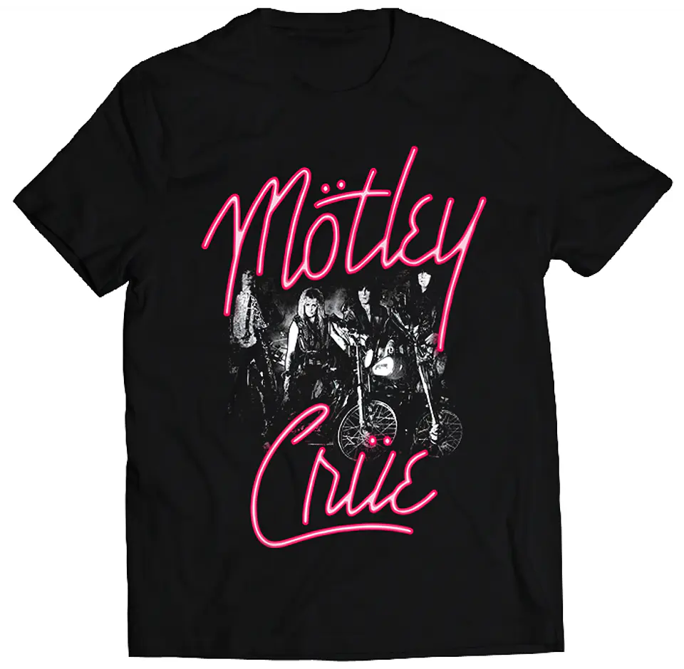 Polera Mötley Crüe - Neon Lights | Metal 1