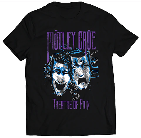 Polera Mötley Crüe - Theater of Pain (Purple) | Metal