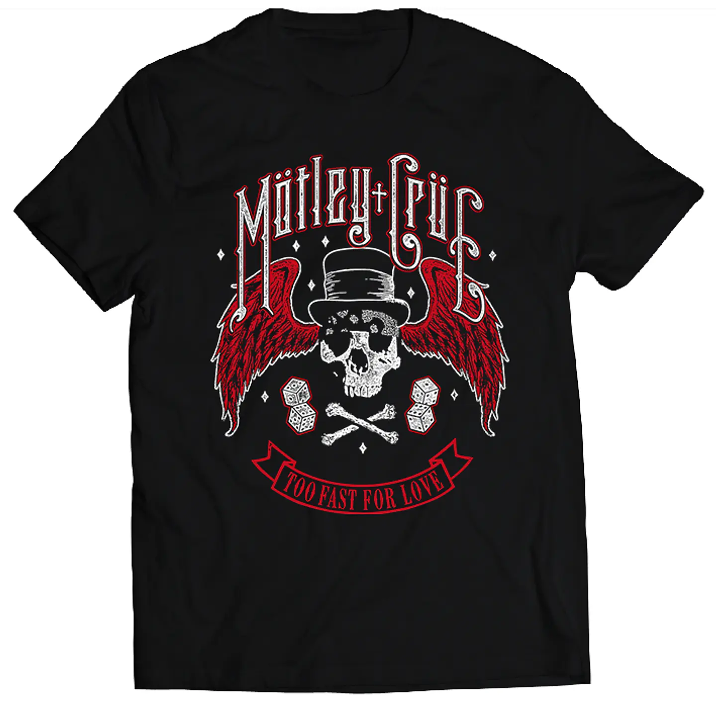 Polera Mötley Crüe - Too Fast For Love | Metal 1