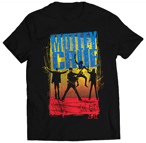 Polera Mötley Crüe - Sin City | Metal