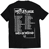 Polera Mötley Crüe - World Tour 2023 Fechas