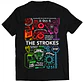 Polera The Strokes - Temazos Rainbow | Indie Rock - Miniatura 1
