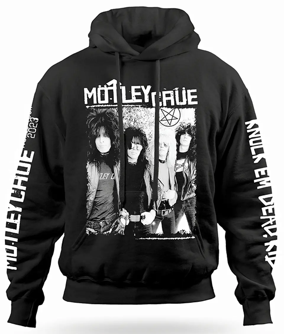 Polerón Canguro Mötley Crüe - Fechas World Tour 2023 | Metal 1
