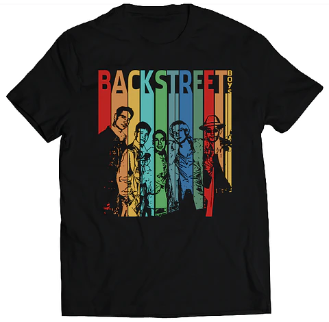 Polera Backstreet Boys - Color Drip | Música Pop