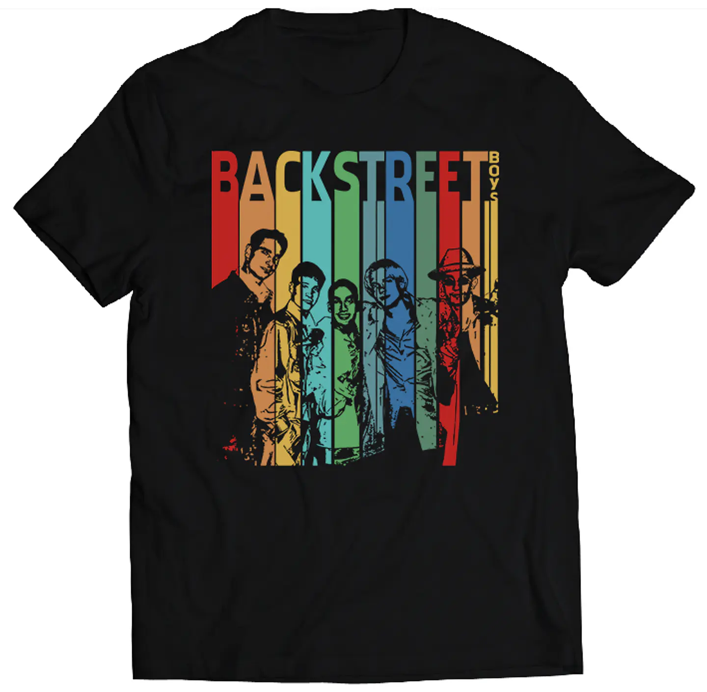 Polera Backstreet Boys - Color Drip | Música Pop 1