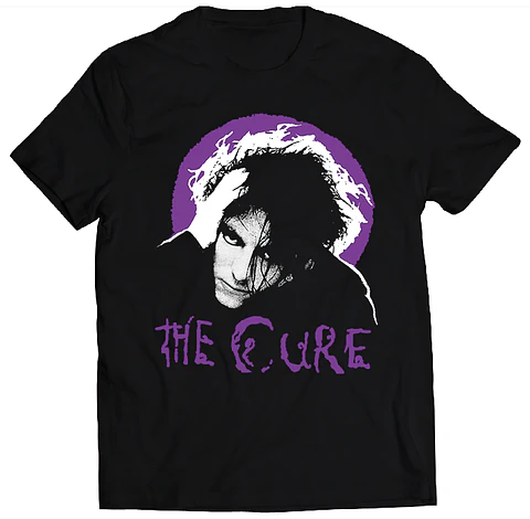 Polera The Cure - Retrato Morado | Indie Rock
