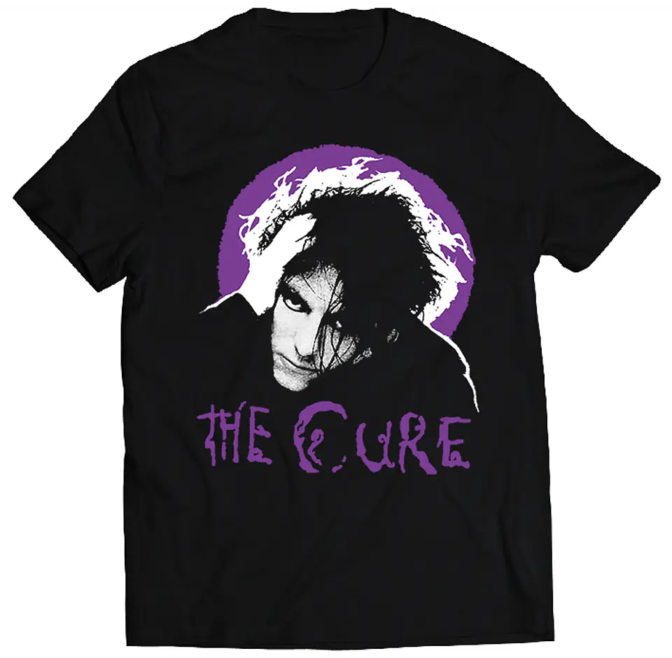 Polera The Cure - Retrato Morado | Indie Rock 1