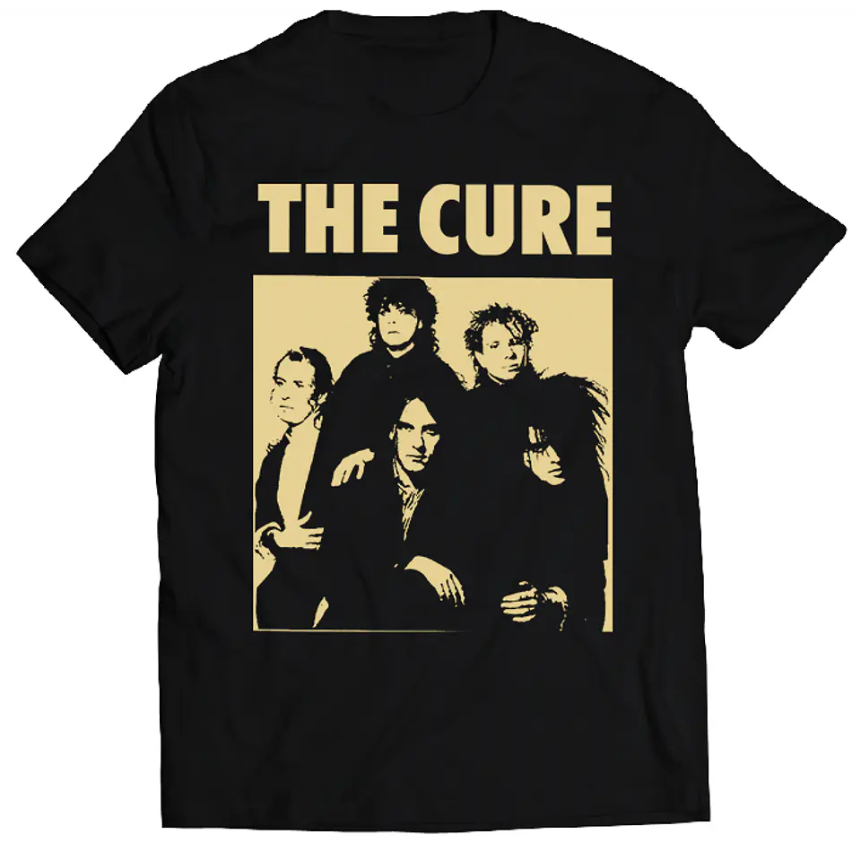 Polera The Cure - Banda Sepia | Indie Rock 1
