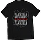 Polera Radiohead - Lines | Indie Rock - Miniatura 1