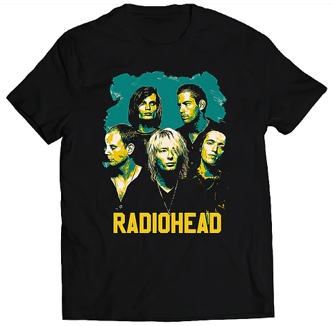 Polera Radiohead - Banda | Indie Rock