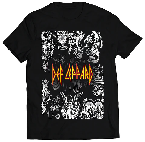 Polera Def Leppard - Cover | Rock