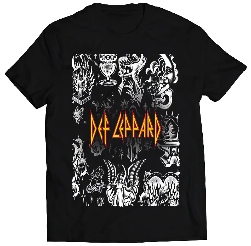 Polera Def Leppard - Cover | Rock 1