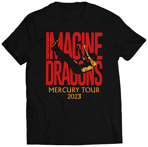 Polera Imagine Dragons - Mercury Tour 2023 | Indie Rock