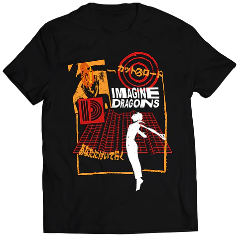 Polera Imagine Dragons - Mercury Tour Alt ver | Indie Rock