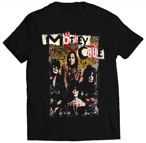 Polera Mötley Crüe - Vertical | Metal