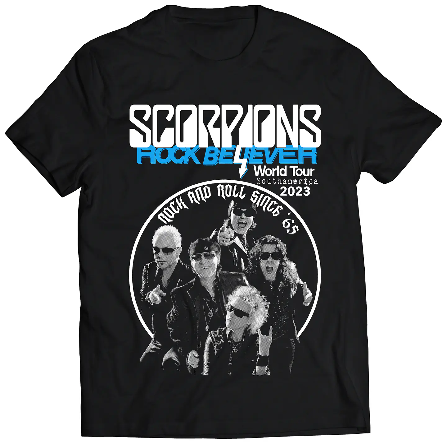 Polera Scorpions - Rock Believer Tour 2013 Solo Frontal | Metal 1