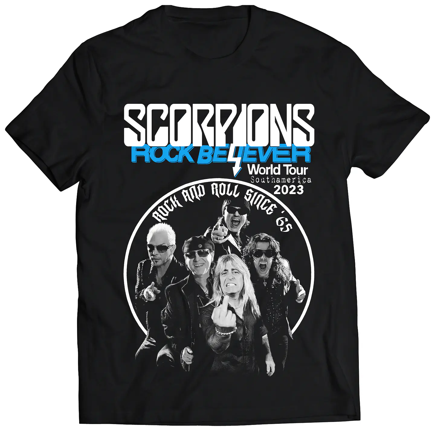 Polera Scorpions - Rock Believer Tour 2013 Fechas | Rock 2