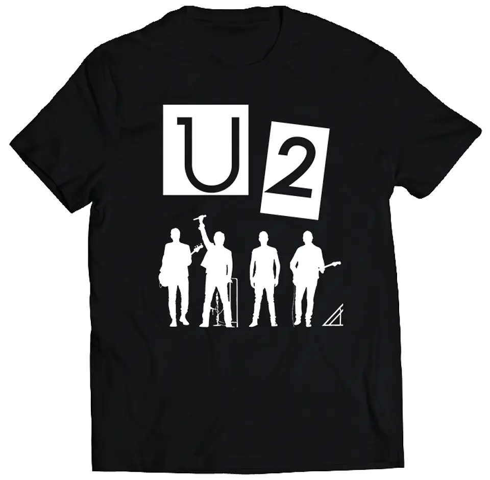 Polera U2 - Siluetas | Rock 1
