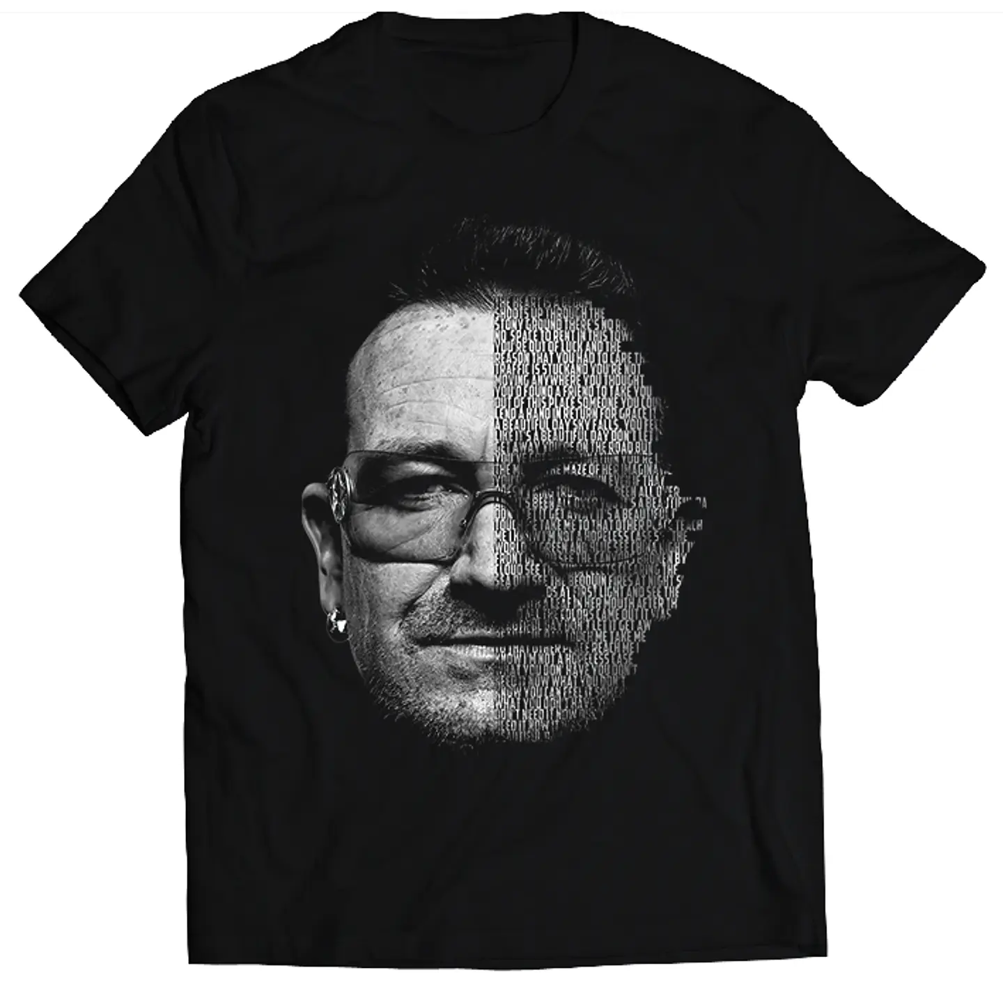 Polera U2 - Bono Beautiful Day Letra | Rock 1