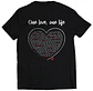 Polera U2 - One Love, One Life Letra | Rock - Miniatura 1